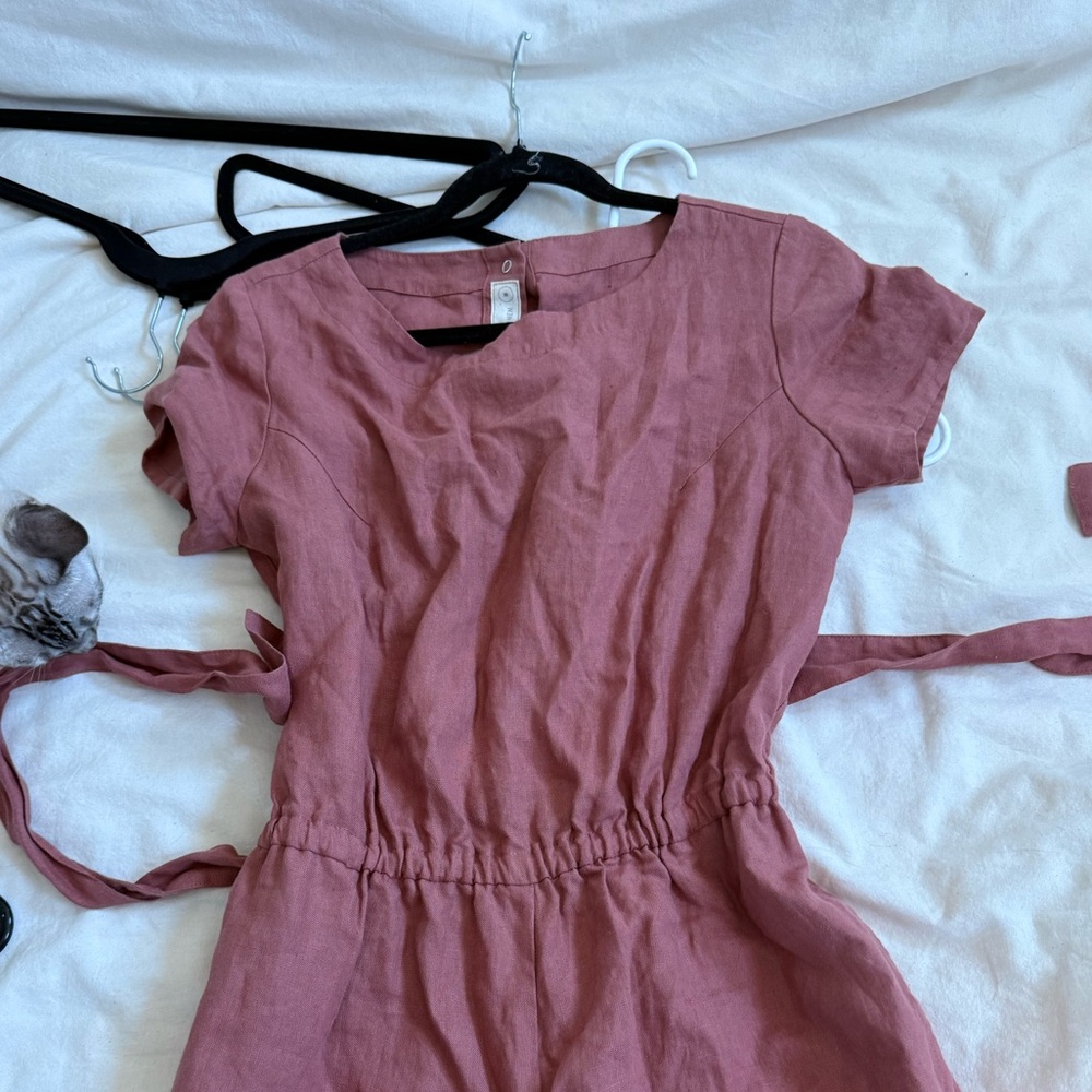 Elegant Pink Jumpsuit